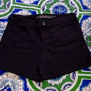 American Eagle Women's Black Shorts 12
